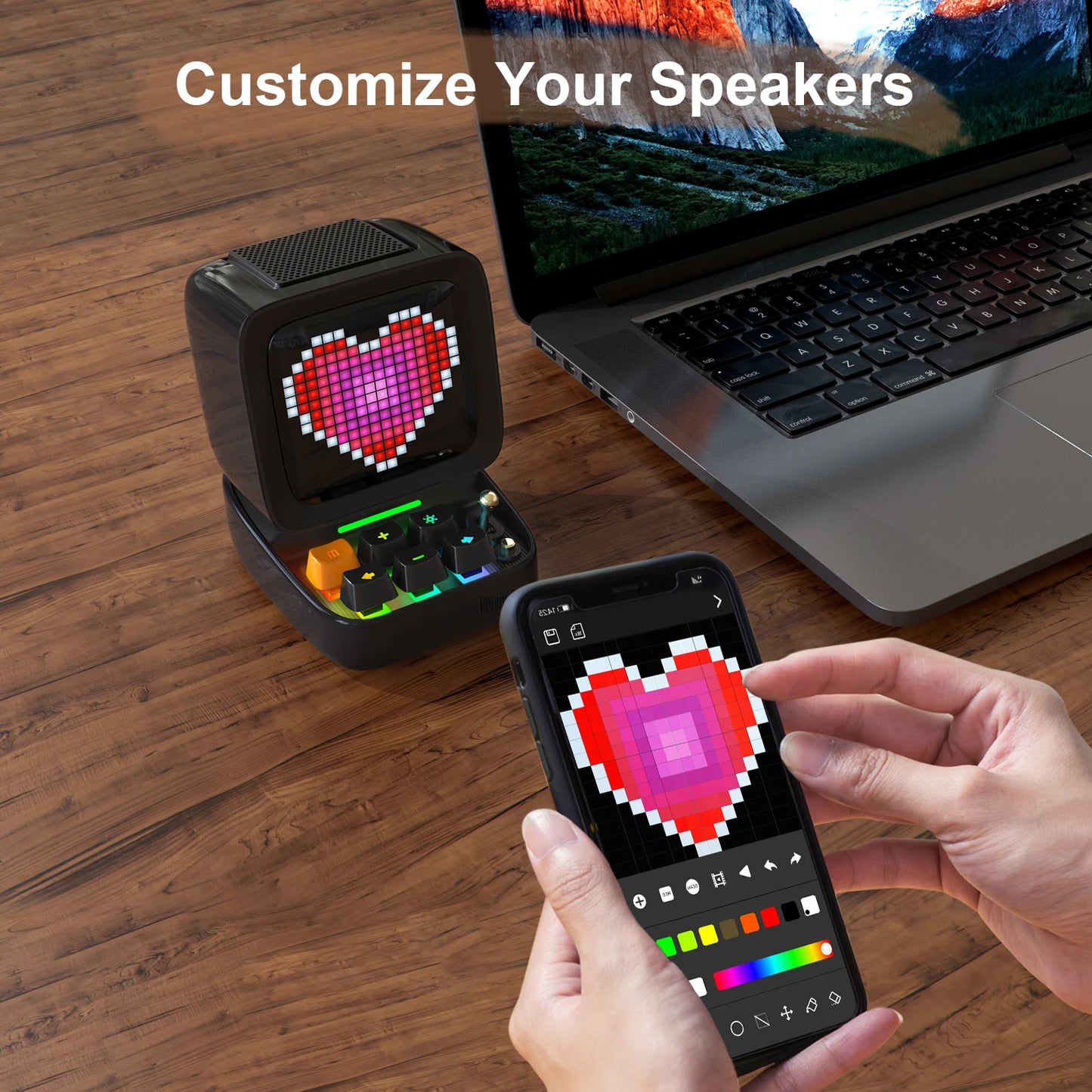 Divoom Ditoo Pixel Art Bluetooth Speaker