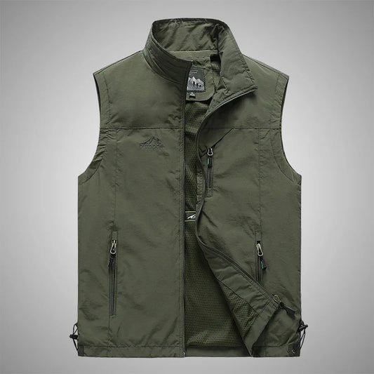 FGKKS Outdoor Leisure Casual Vest Jacket