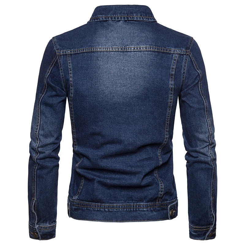 Spring Autumn Men Denim Jackets