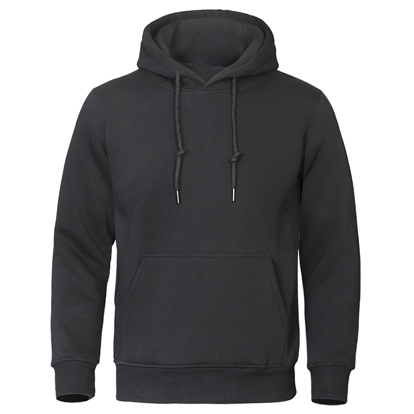 Solid Color Men Hoodies