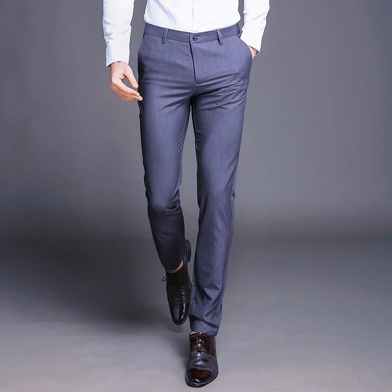 Cotton Men's Suit Pants.