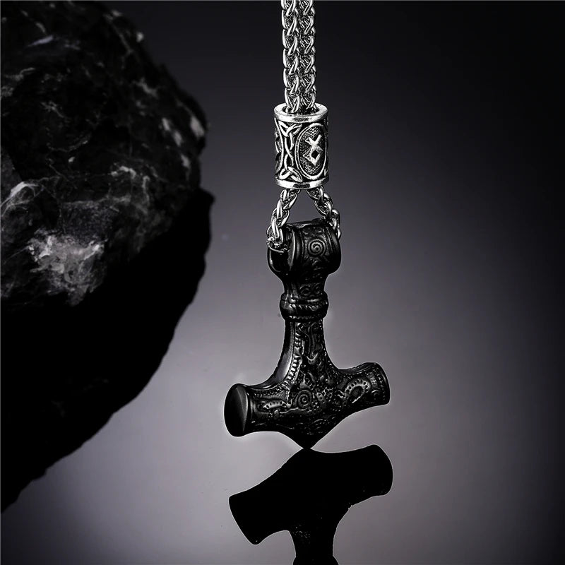 Thor's Hammer Mjolnir Necklace