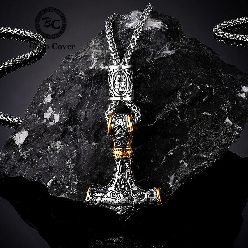 Thor's Hammer Mjolnir Necklace