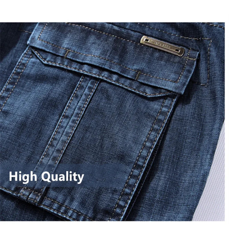 Cargo Casual Military Multi-pocket Jeans Male Clothes