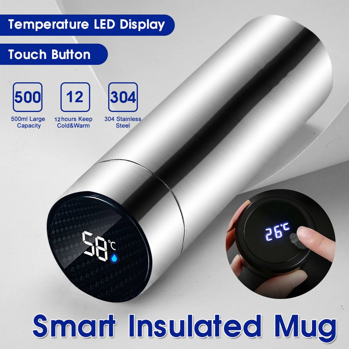 500ml Stainless Steel Thermos Bottle