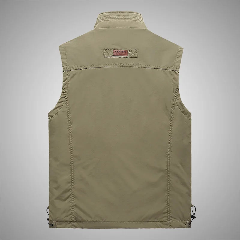 FGKKS Outdoor Leisure Casual Vest Jacket