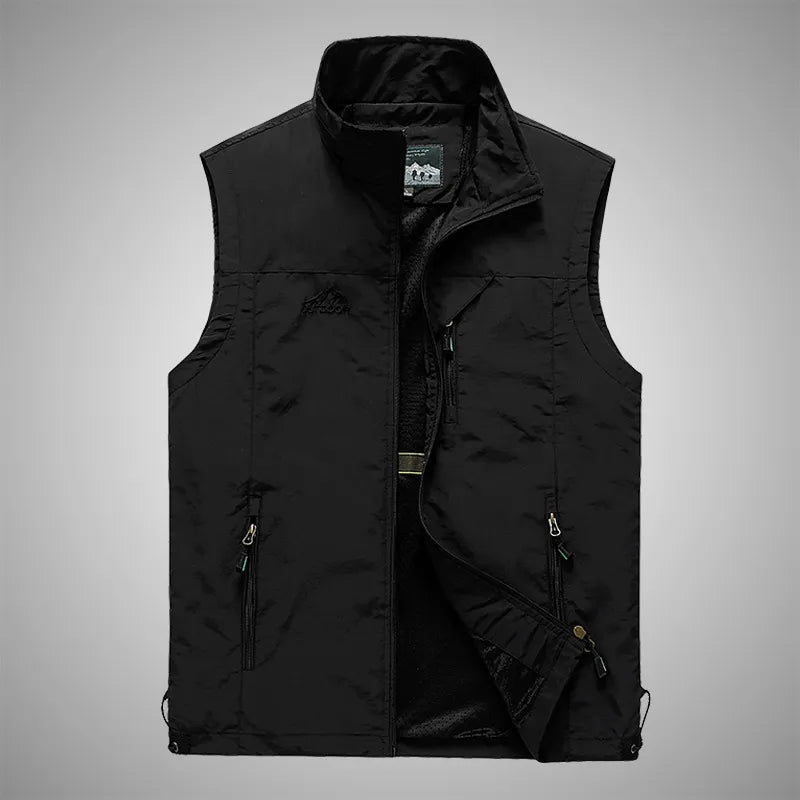 FGKKS Outdoor Leisure Casual Vest Jacket