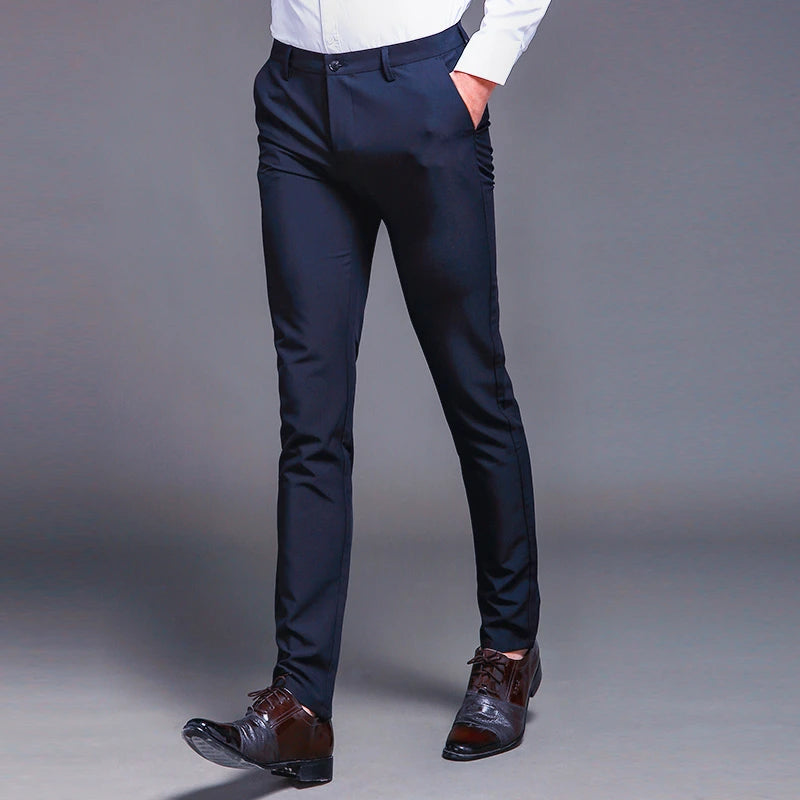 Cotton Men's Suit Pants.