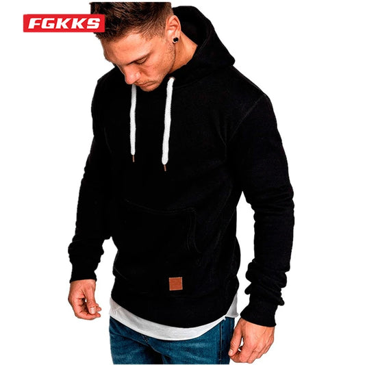 FGKKS Men  Long Sleeve Hoodies