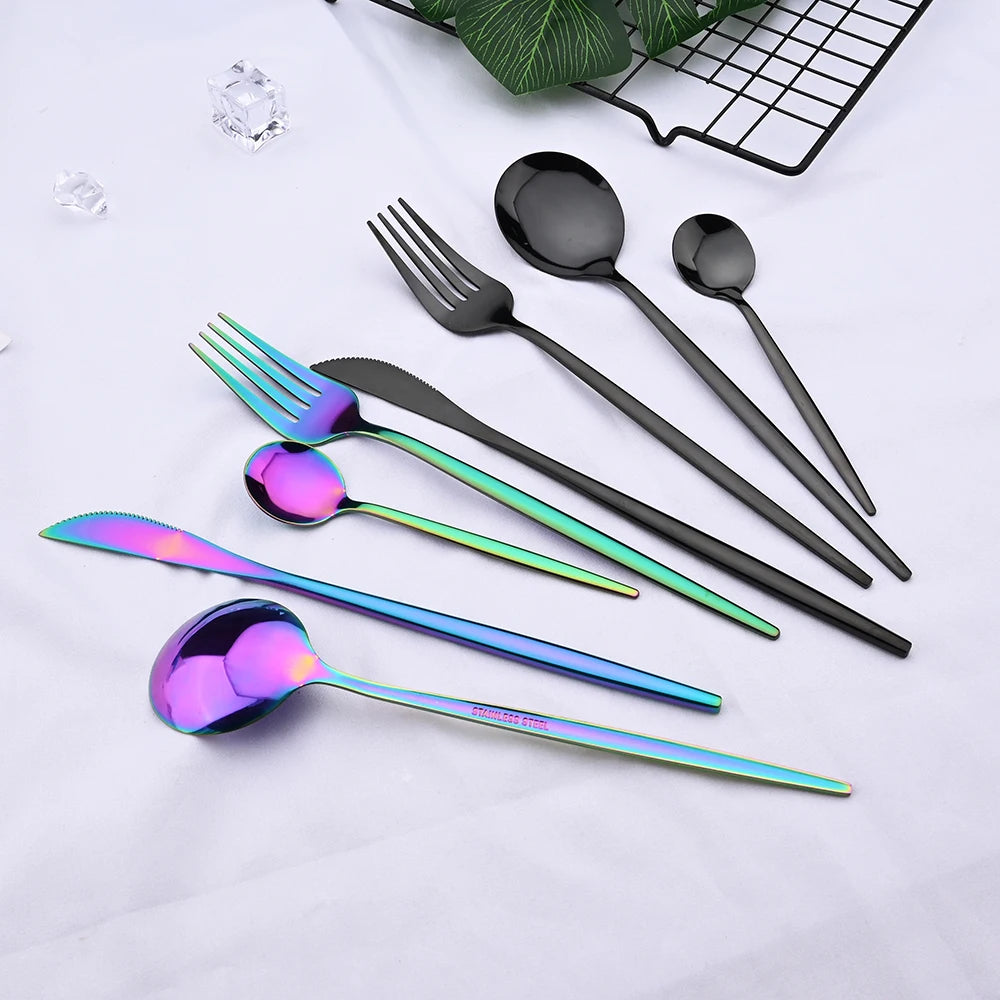 Western Dinnerware Set Stainless Steel Cutlery