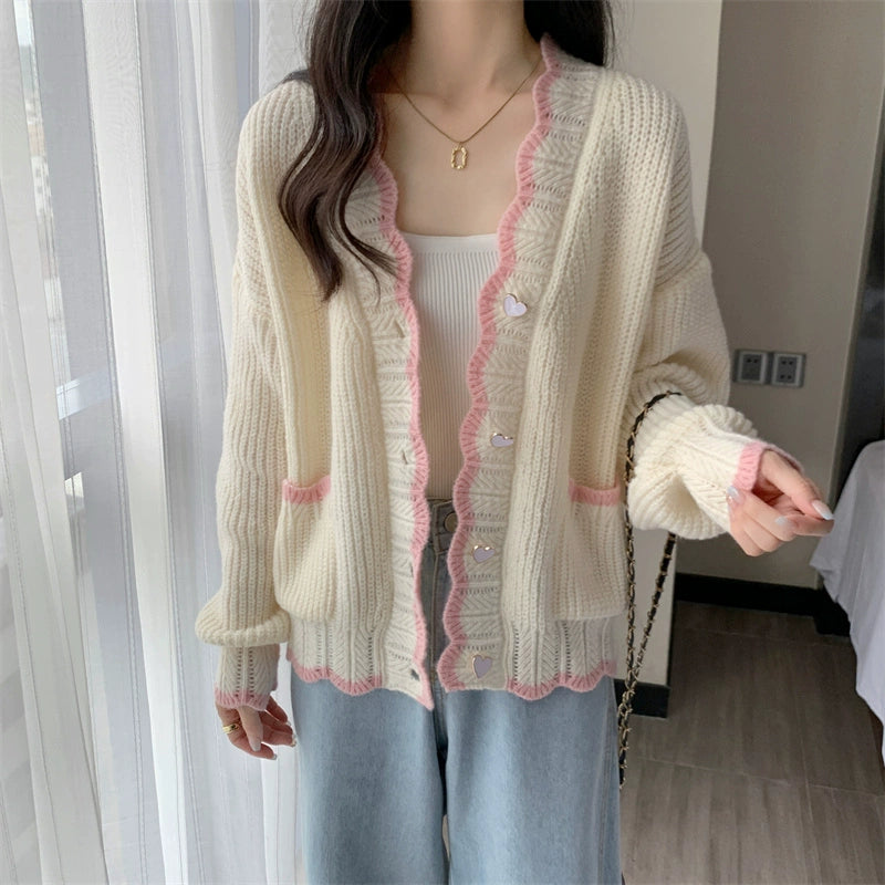 Idle Style Soft and Glutinous Milk Fufu Sweater