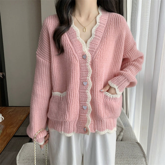 Idle Style Soft and Glutinous Milk Fufu Sweater