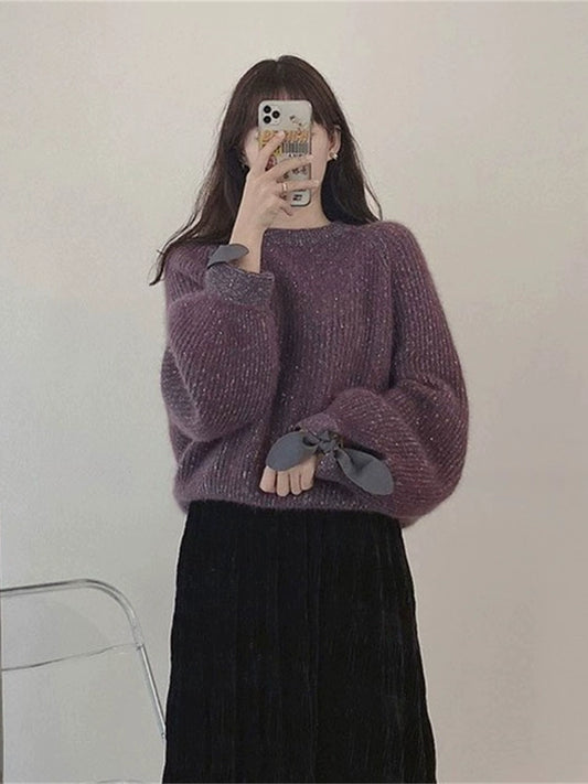 French Tail Goods Leak-Picking Luxury Original Single Sweater Sweater