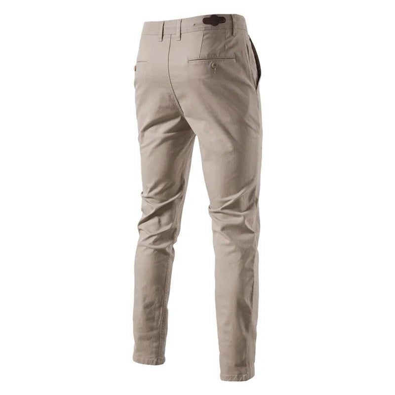 AIOPESON Casual Cotton Men Trousers