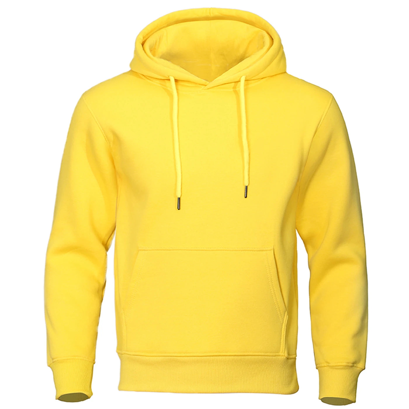 Solid Color Men Hoodies