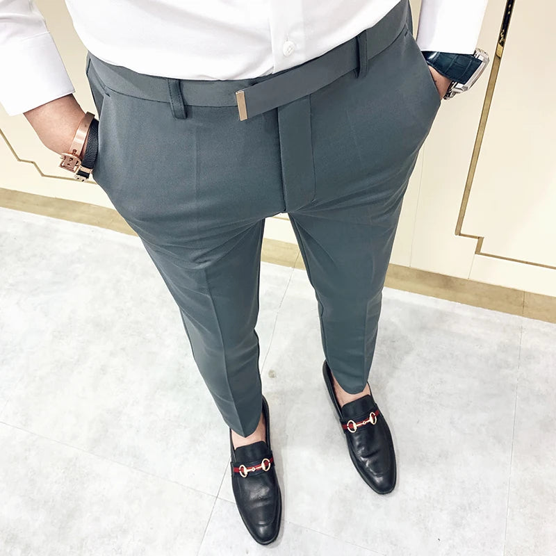 Spring Men's Suit Pants