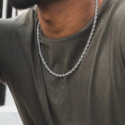 HIYEE Classic Rope Chain Necklace