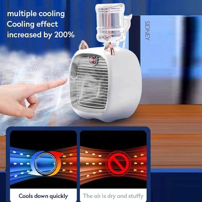 Portable Mini Air Conditioner Fan