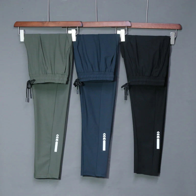 Summer Elastic Men's Running Sport Pants