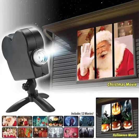 Halloween Christmas Projector Garden Decoration Lighting