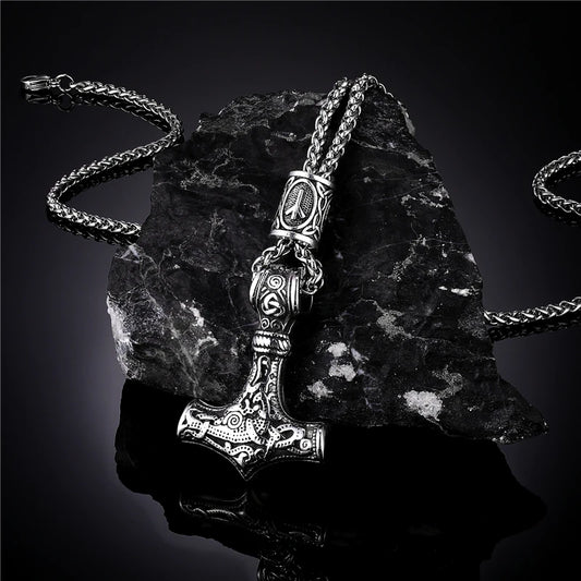 Thor's Hammer Mjolnir Necklace