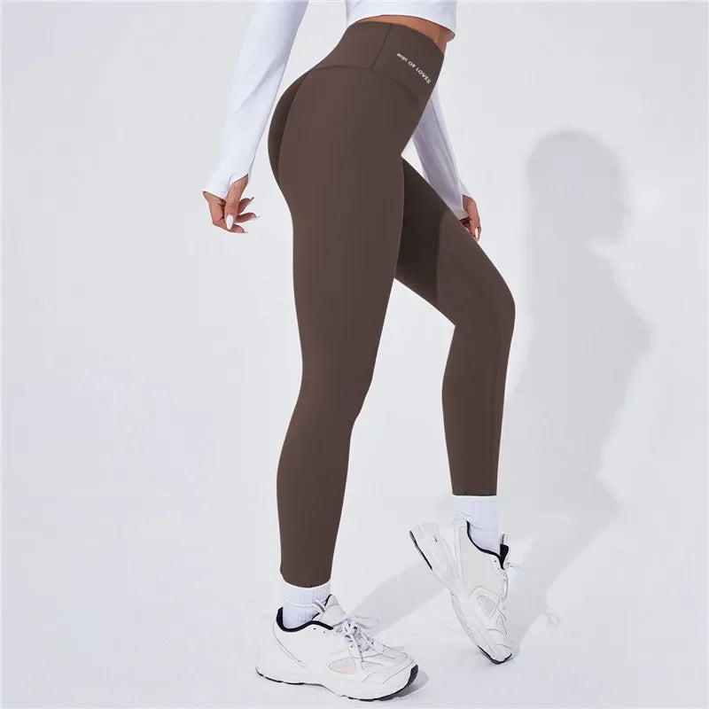 High Waist Yoga Warm Leggins Sports Tights