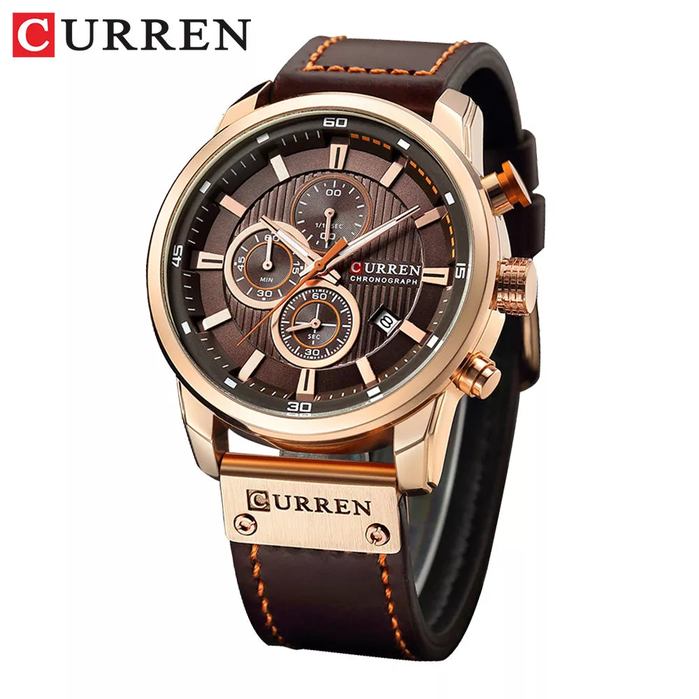 CURREN Fashion Date Quartz Men Watches