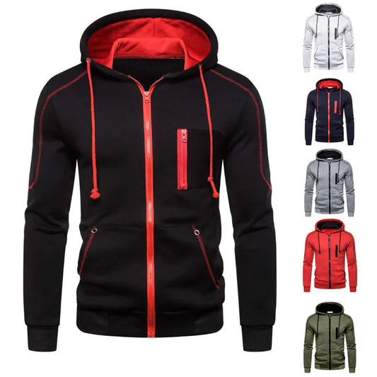 Men's Color Block Hoodie