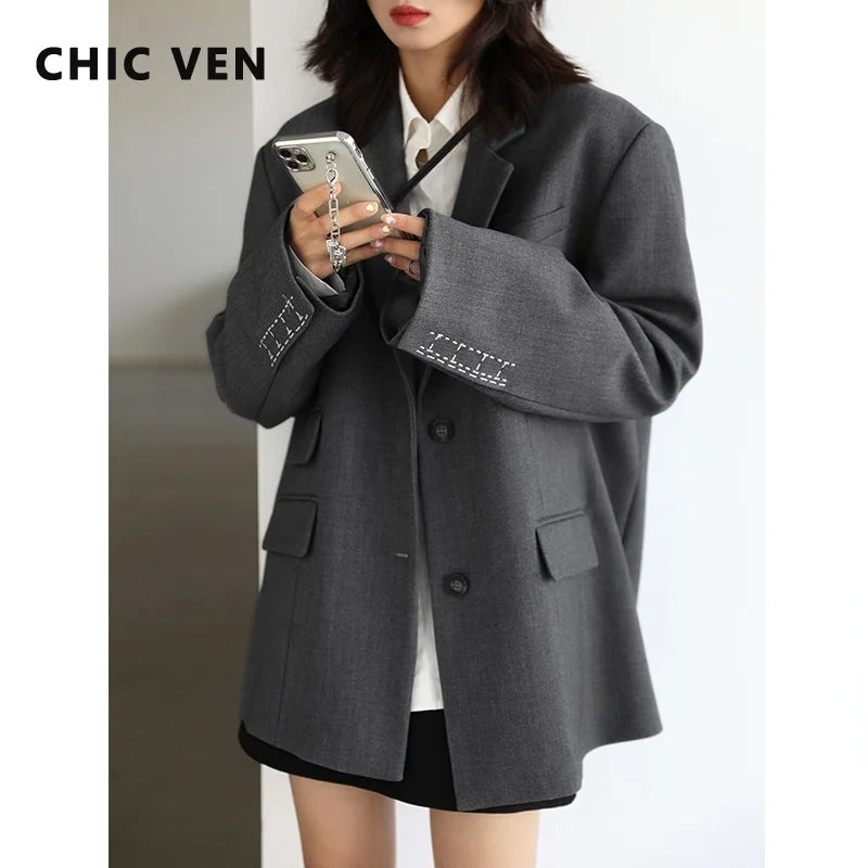 CHICVEN  Women Blazer