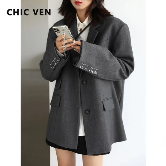 CHICVEN  Women Blazer