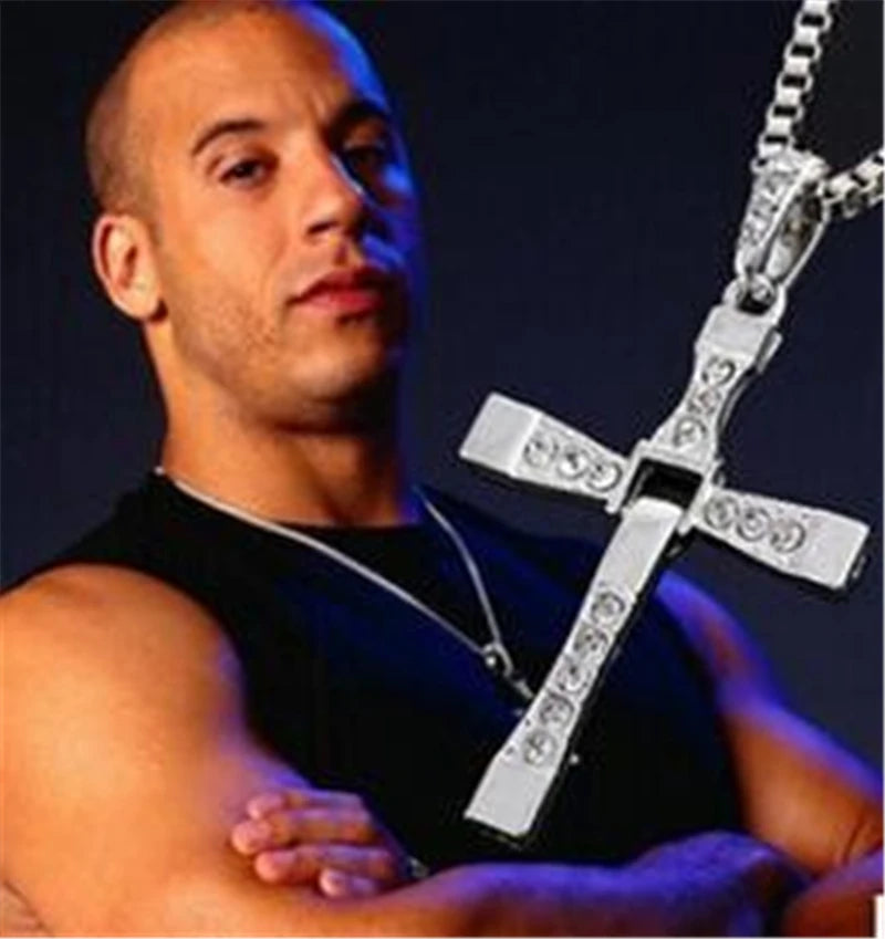 Dominic Toretto The Fast and The Furious Cross Necklace Pendant