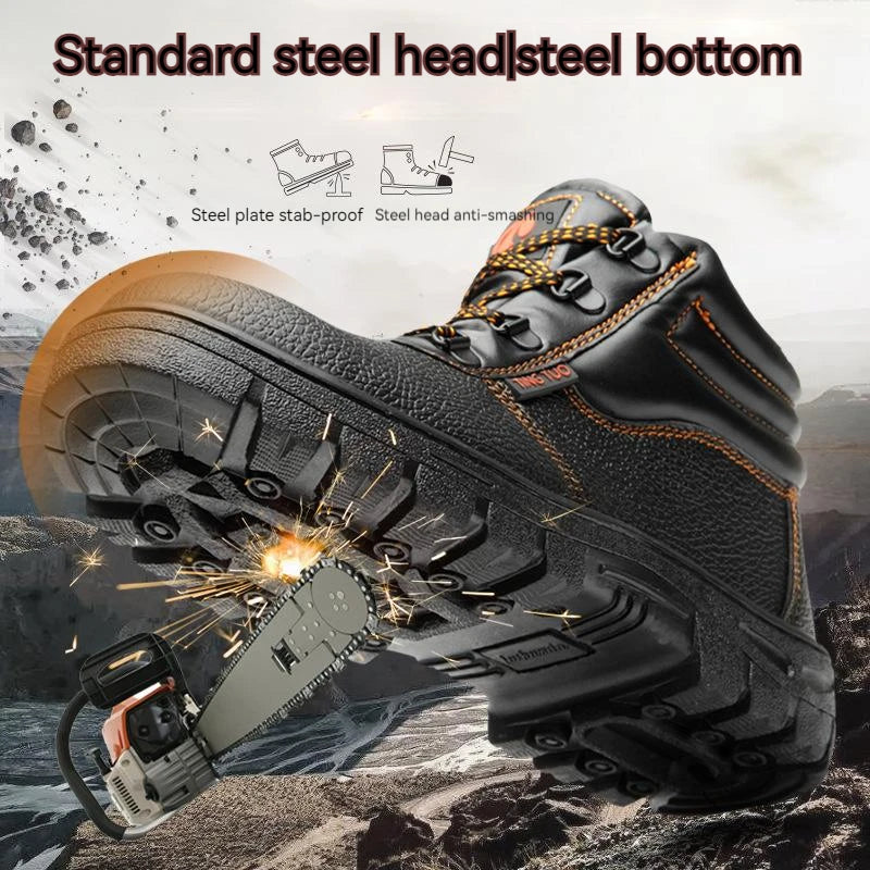 Men's Work Safety Boots.