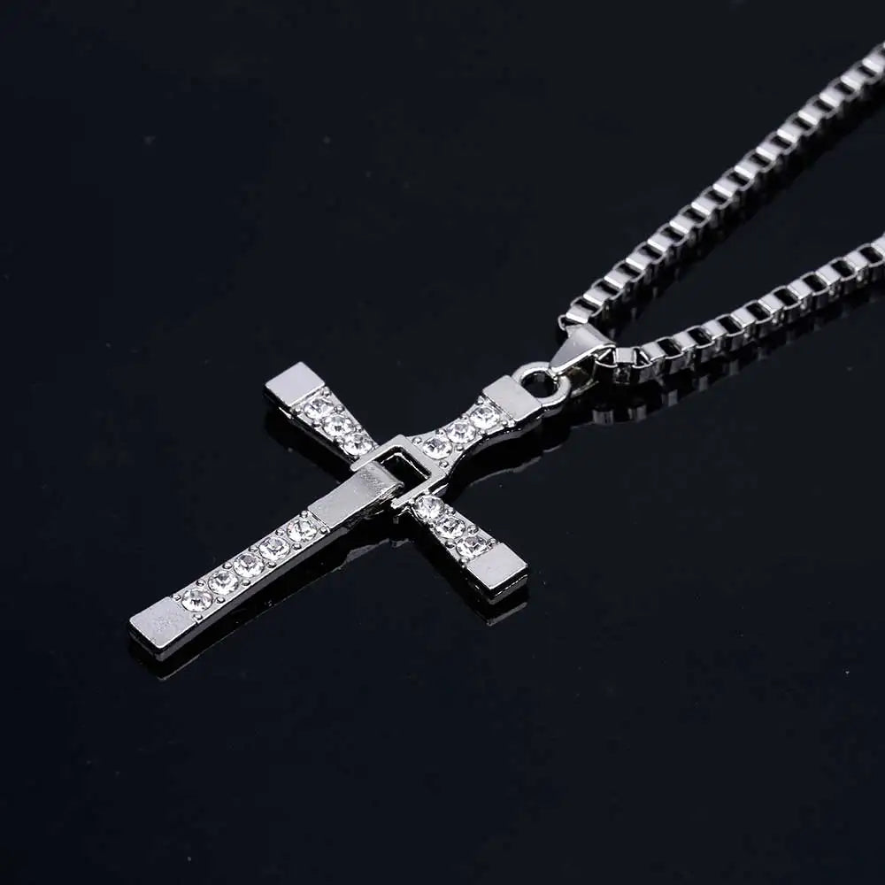 Dominic Toretto The Fast and The Furious Cross Necklace Pendant