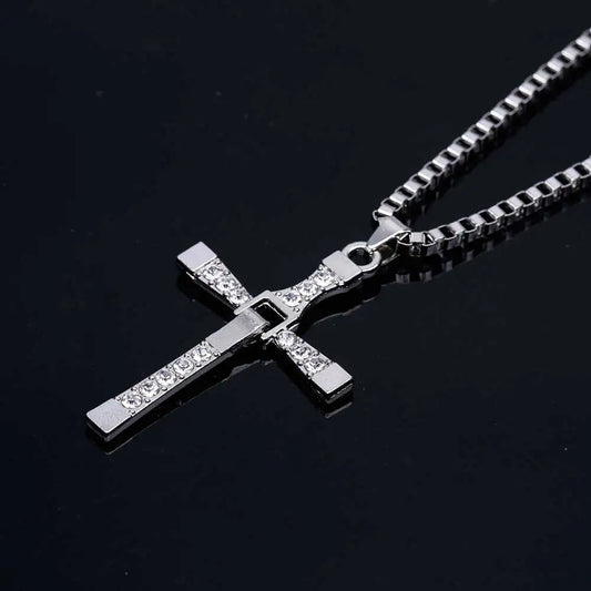 Dominic Toretto The Fast and The Furious Cross Necklace Pendant