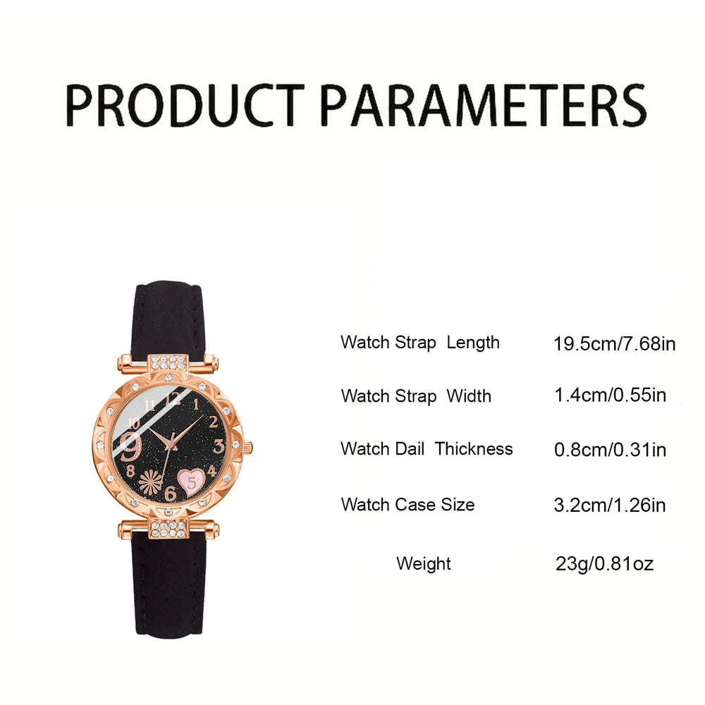 Fashion Bracelet Watch Set Female Relogio Feminino