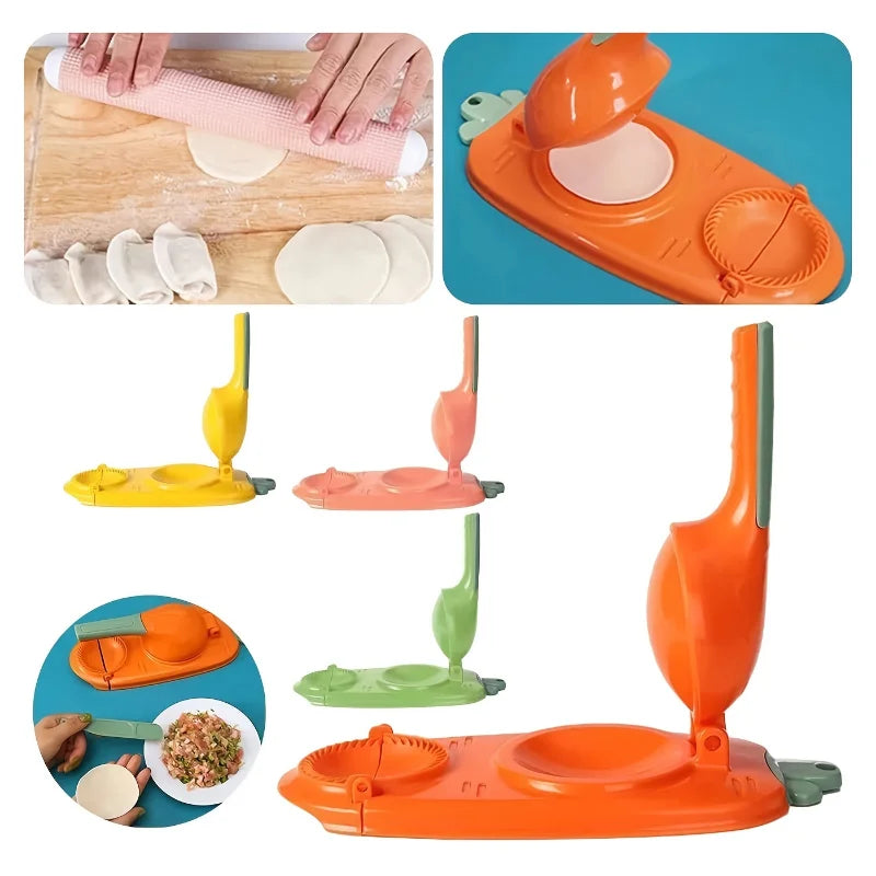 DIY Dumpling Moulds And Dough Pressing Kitchen Utensil