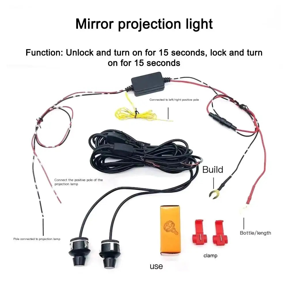 Car LED Welcome Light Shadow Bulb