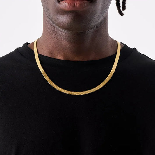 Homme Blade Stainless Steel Punk Choker Neck Chain