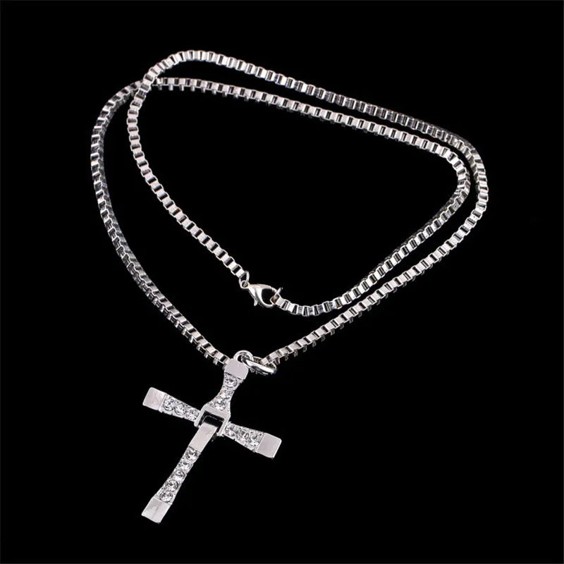 Dominic Toretto The Fast and The Furious Cross Necklace Pendant