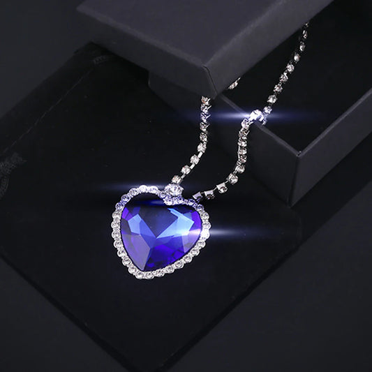 Titanic-inspired Heart of the Ocean Necklace