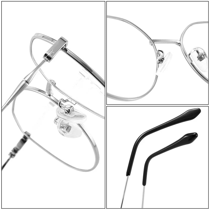 Classic square eyeglasses frames